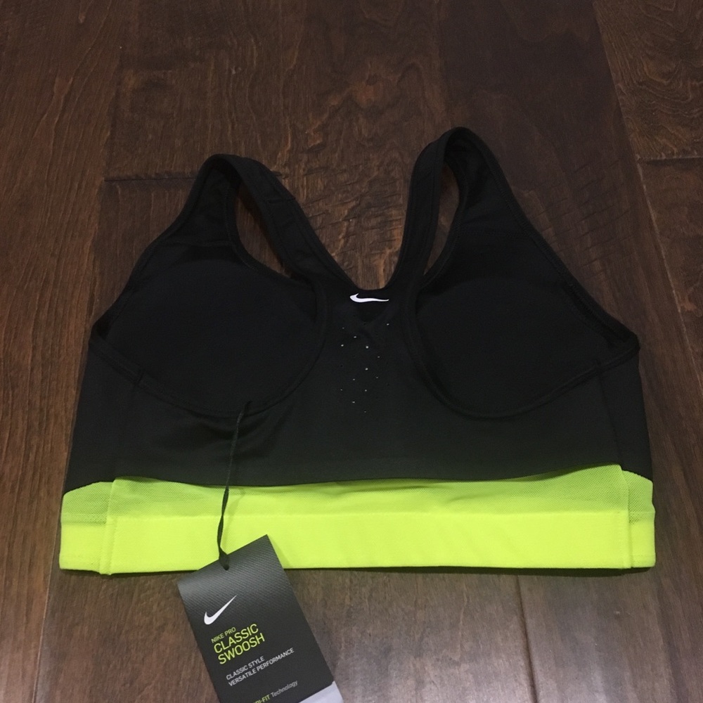 Nike Pro Women’s Classic Sports Bra Med Support - Picture 4 of 8